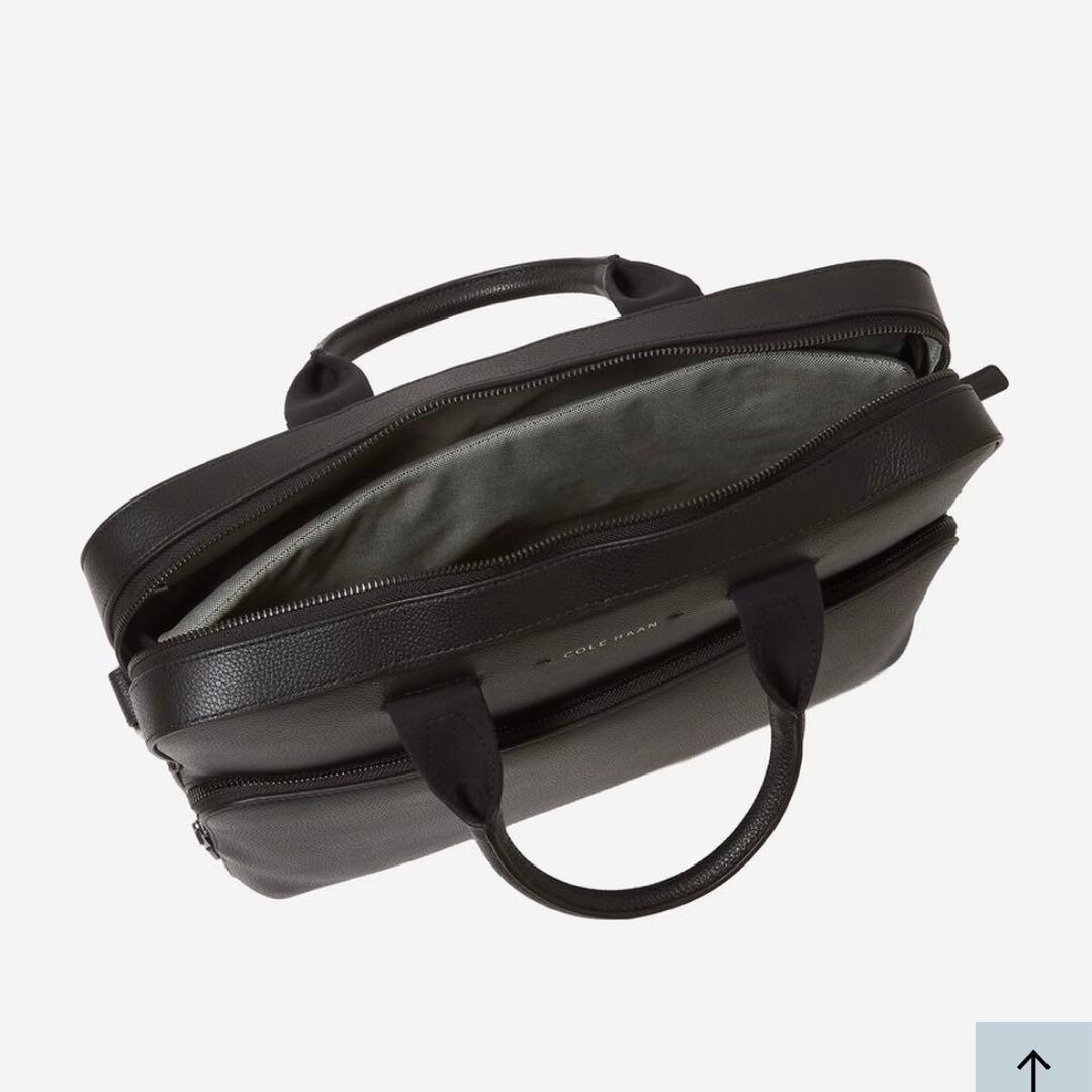 現行品　COLE HAAN バック　ビジネス　ブリーフケース　レザー　大容量