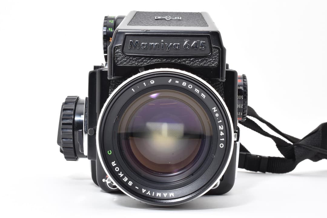 マミヤ Mamiya M645 1000S + C 80mm f1.9 2600