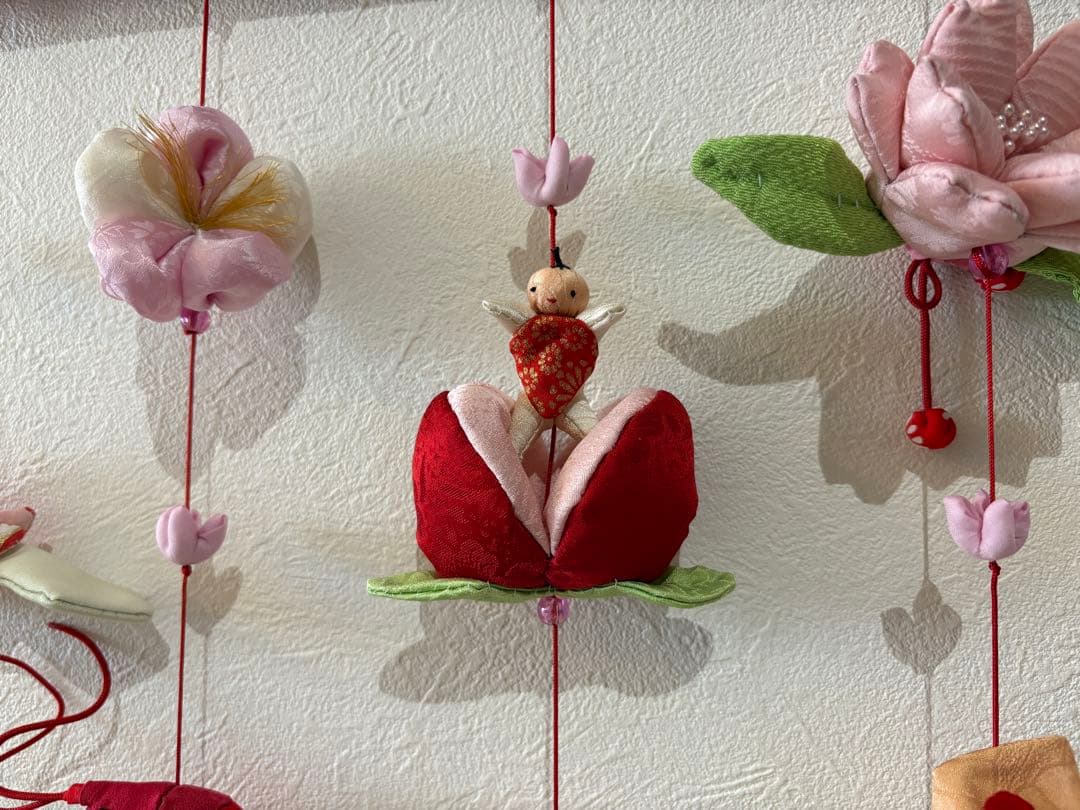 可愛いつるし雛No.169 壁掛けタイプ・ひな祭り・桃の節句・さげもんつるし飾り