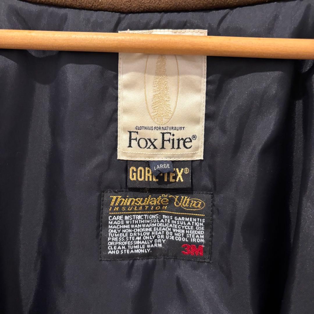 FOXFIRE ツアラージャケットゴアテックス シンサレートマウンテンパーカー