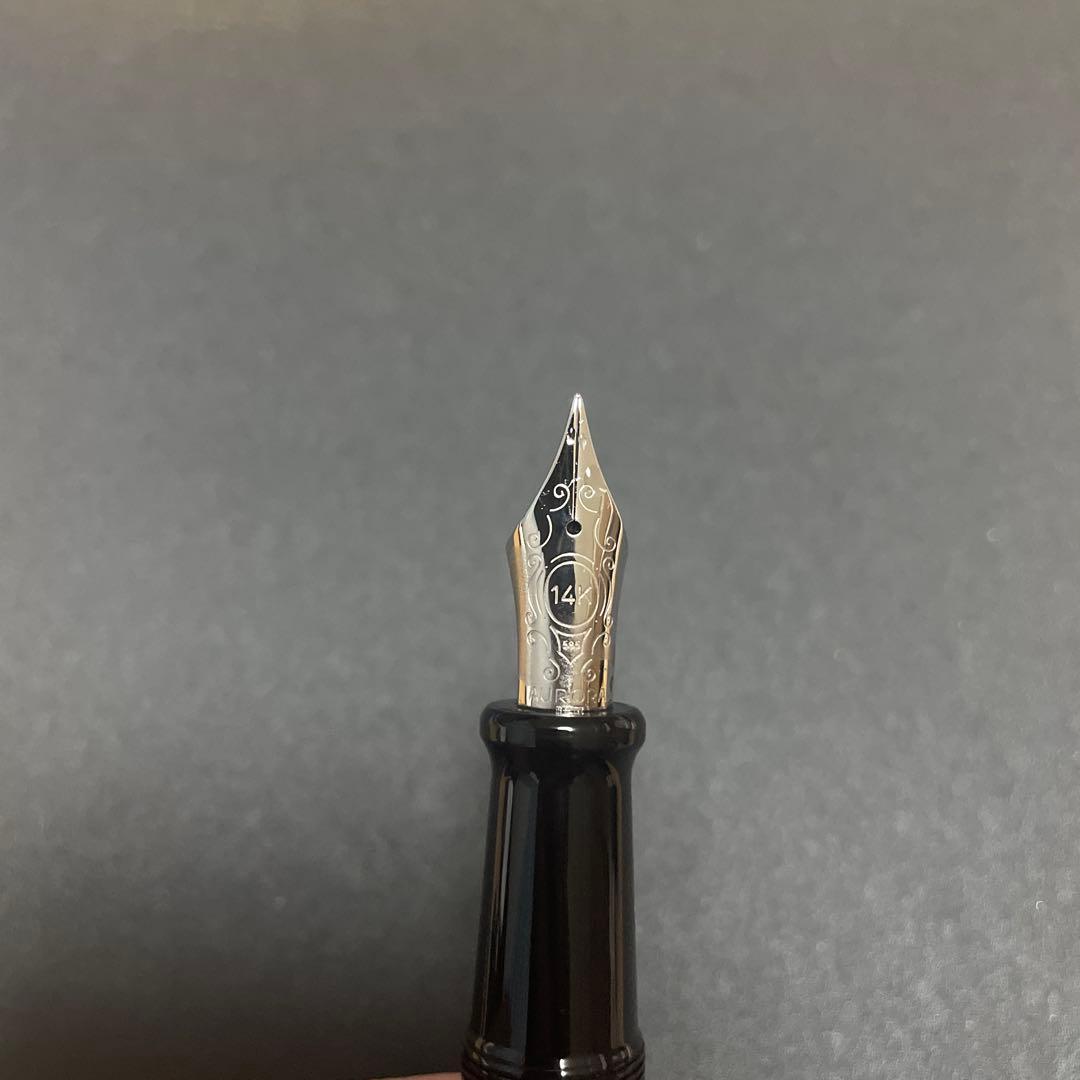 アウロラ オプティマ ブルー 14K EF 万年筆