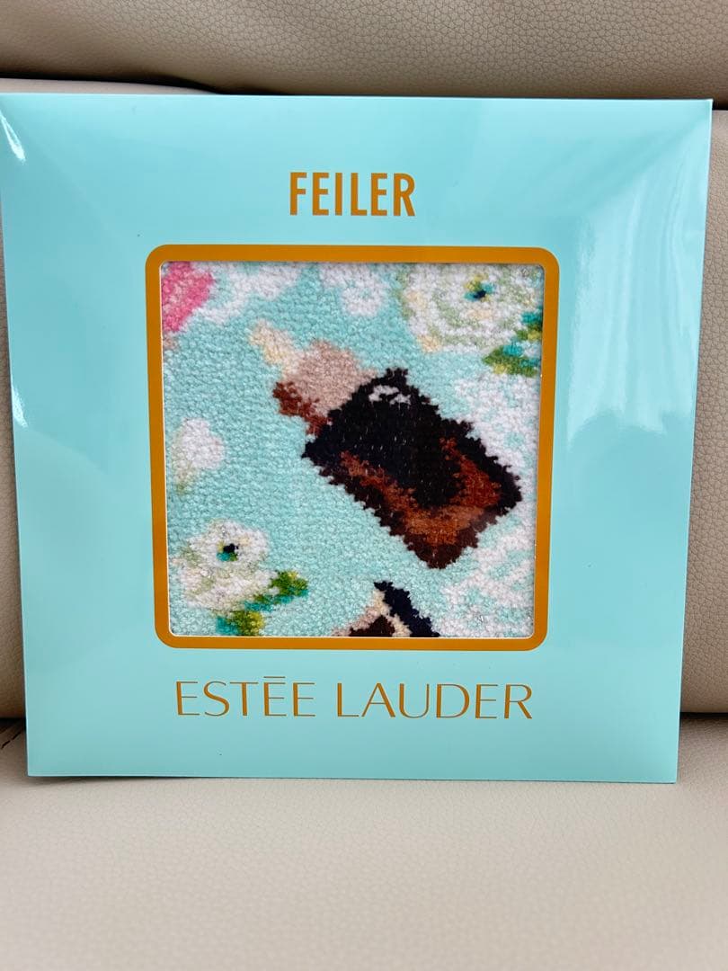 エスティーローダー×フェイラー　オリジナルハンカチ付きギフト　限定販売