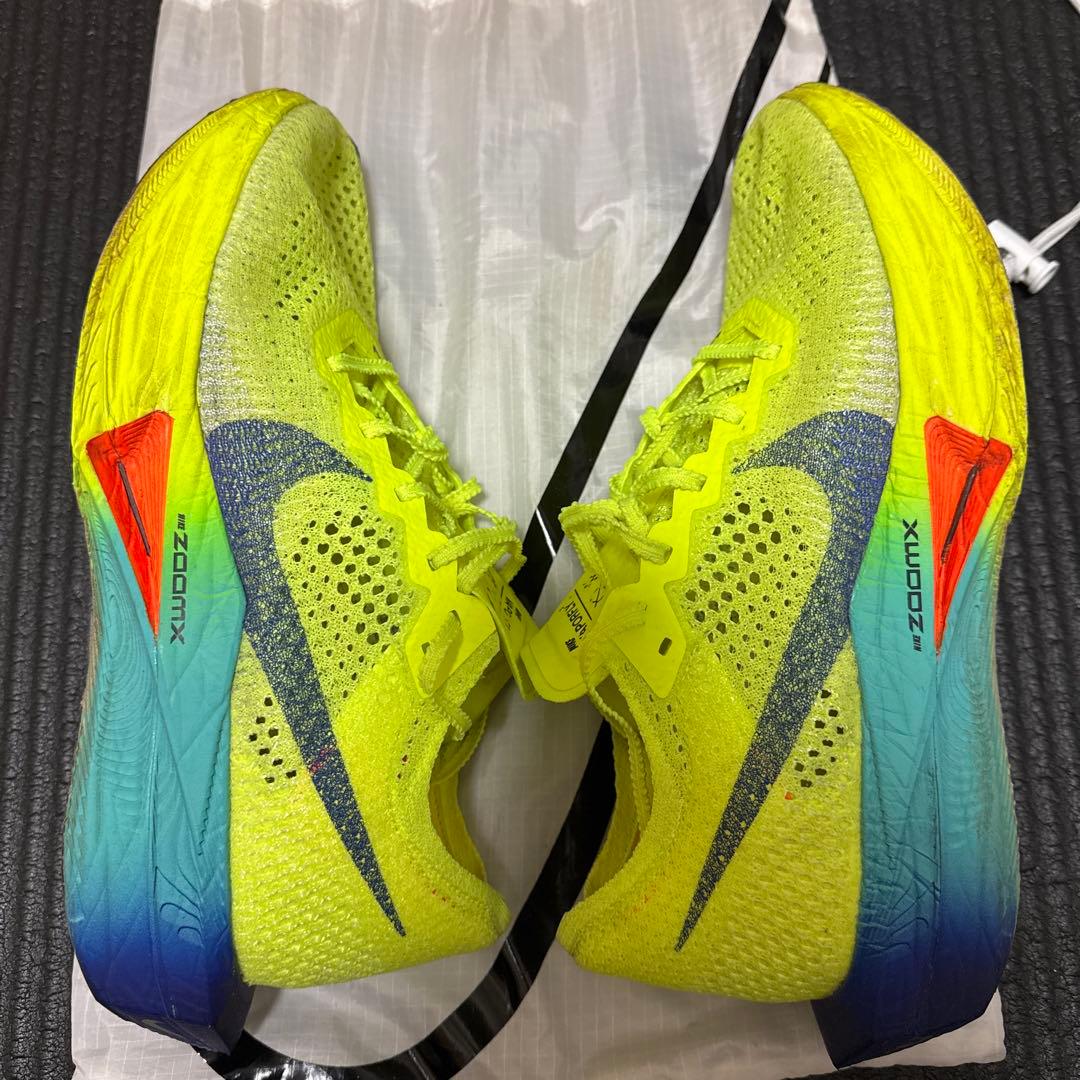 Nike VaporFly 3 27.5cmランニングシューズ イエロー