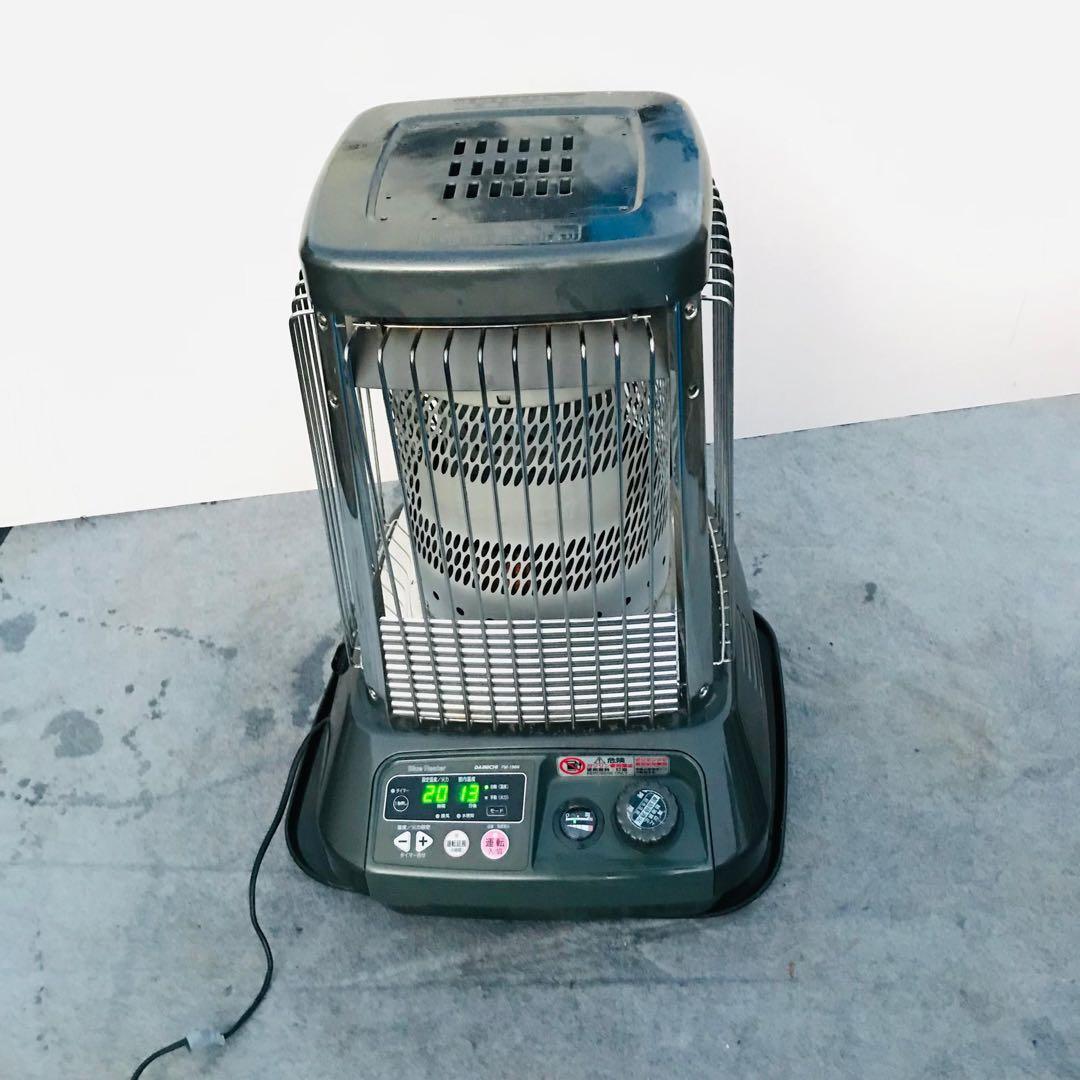 DAINICHI FM-196N ブルーヒーター強制排気開放型石油ストーブ。