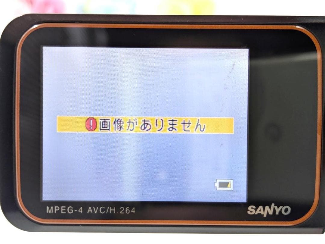 MPEG-4 ビデオカメラ SANYO Xacti ザクティ DMX-CA8