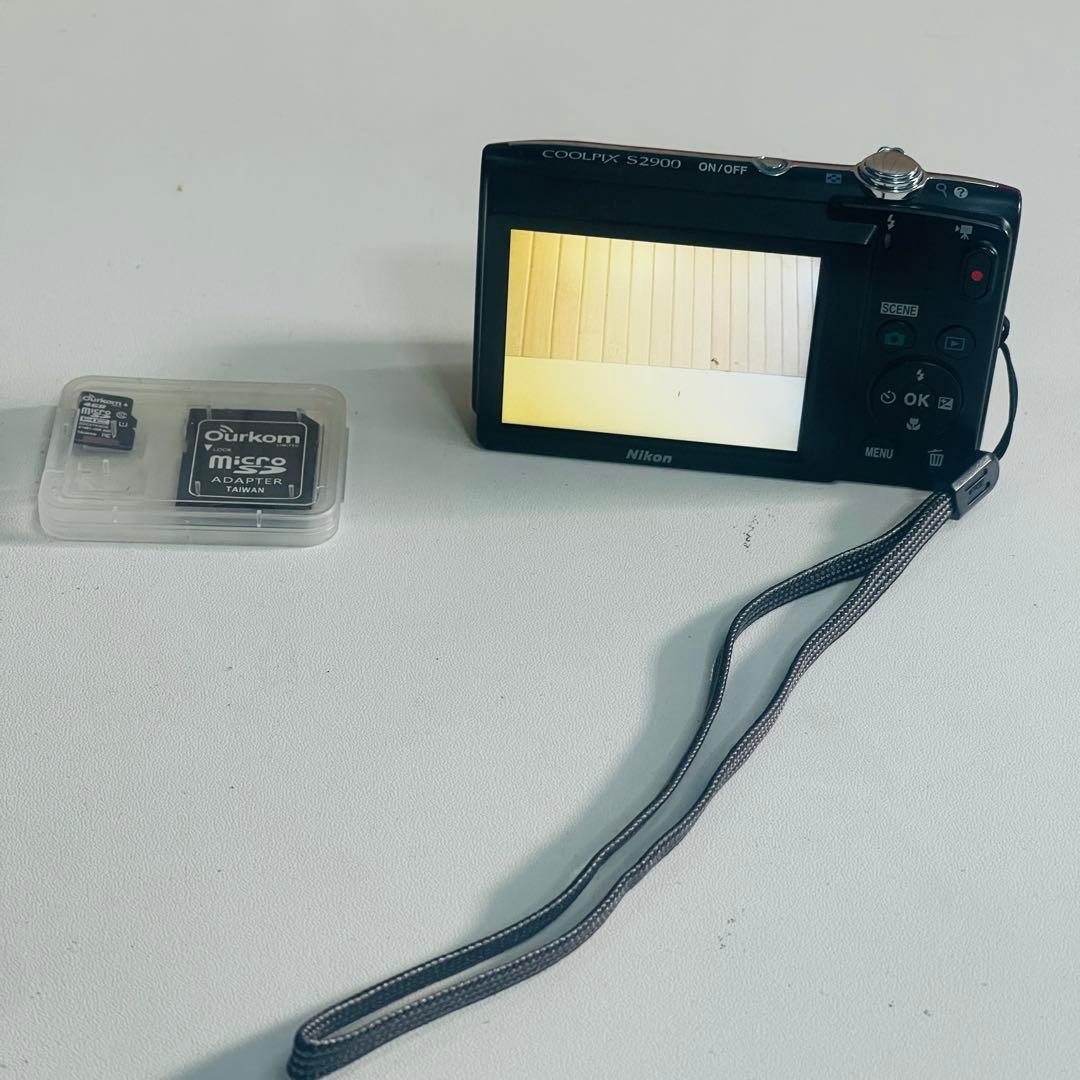 Nikon COOLPIX S2900 レッド動作確認済み