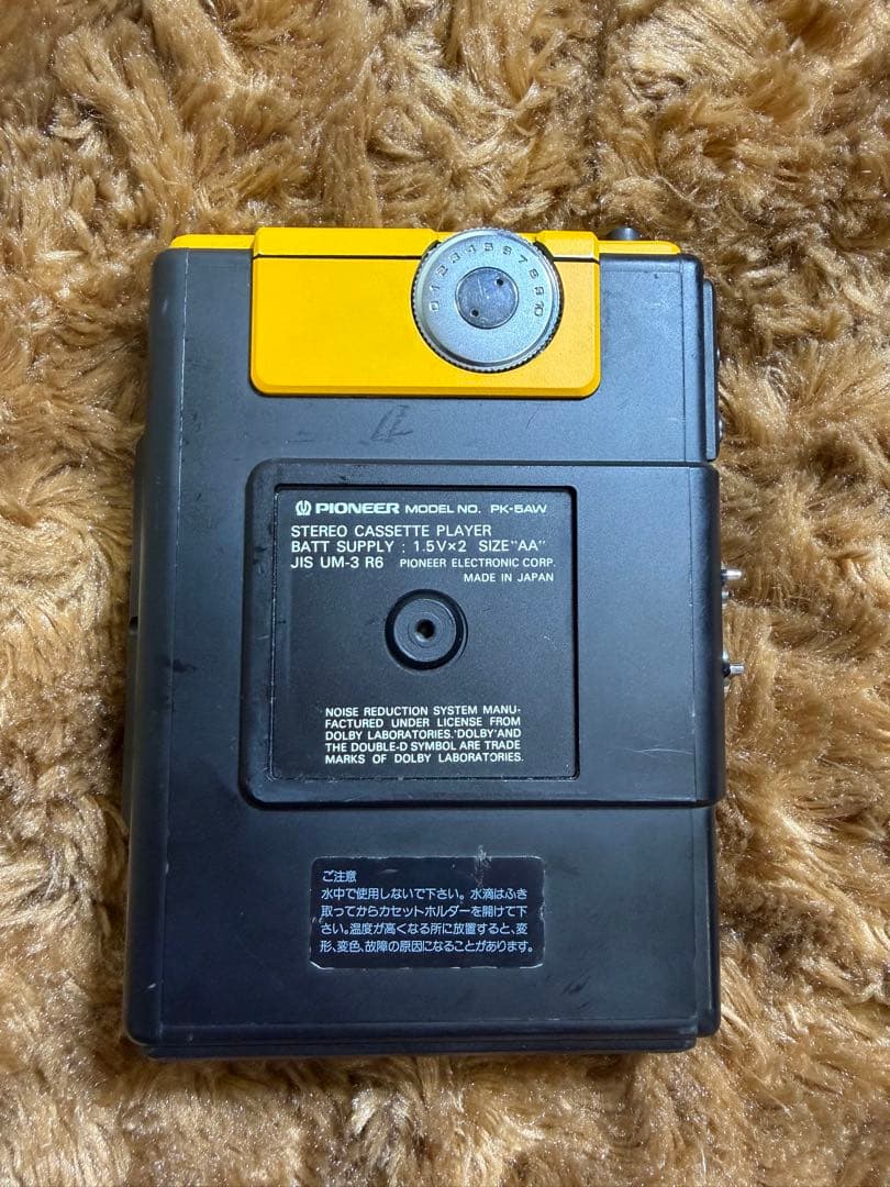 Pioneer PK-5AW カセットプレーヤー