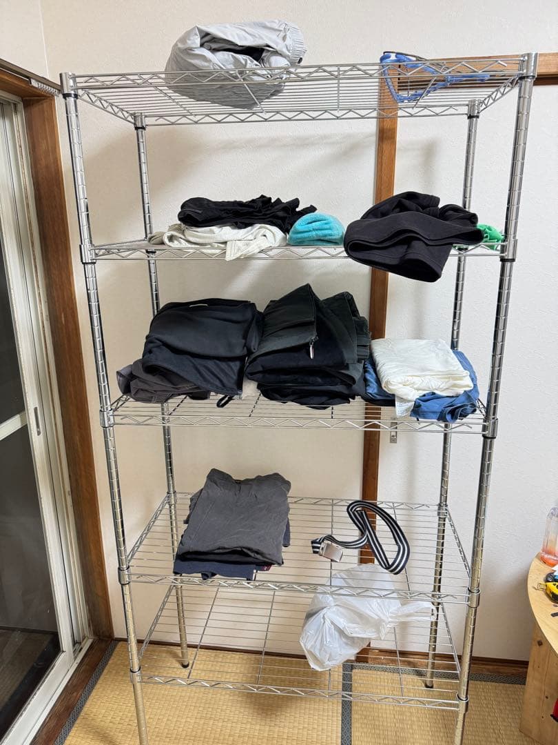 4段スチールラック