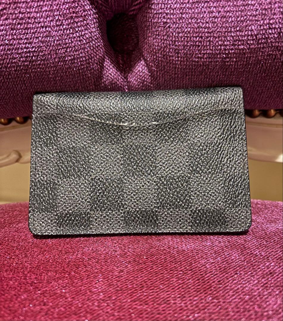 ルイヴィトン　ダミエ　名刺入れ　カードケース