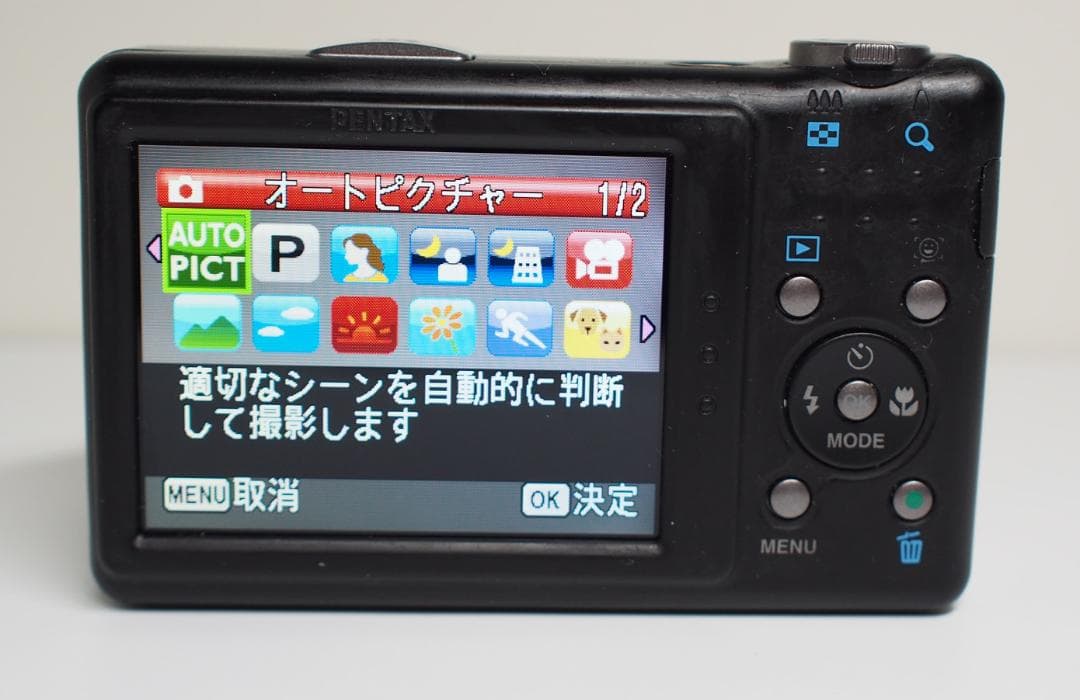 PENTAX Optio RZ10 ブラック