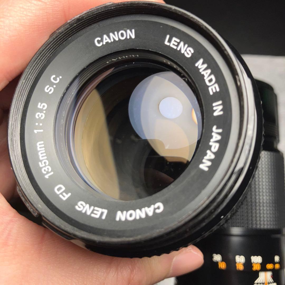 作動確認済実用品 Canon FTb フィルムカメラ レンズ フィルム付き