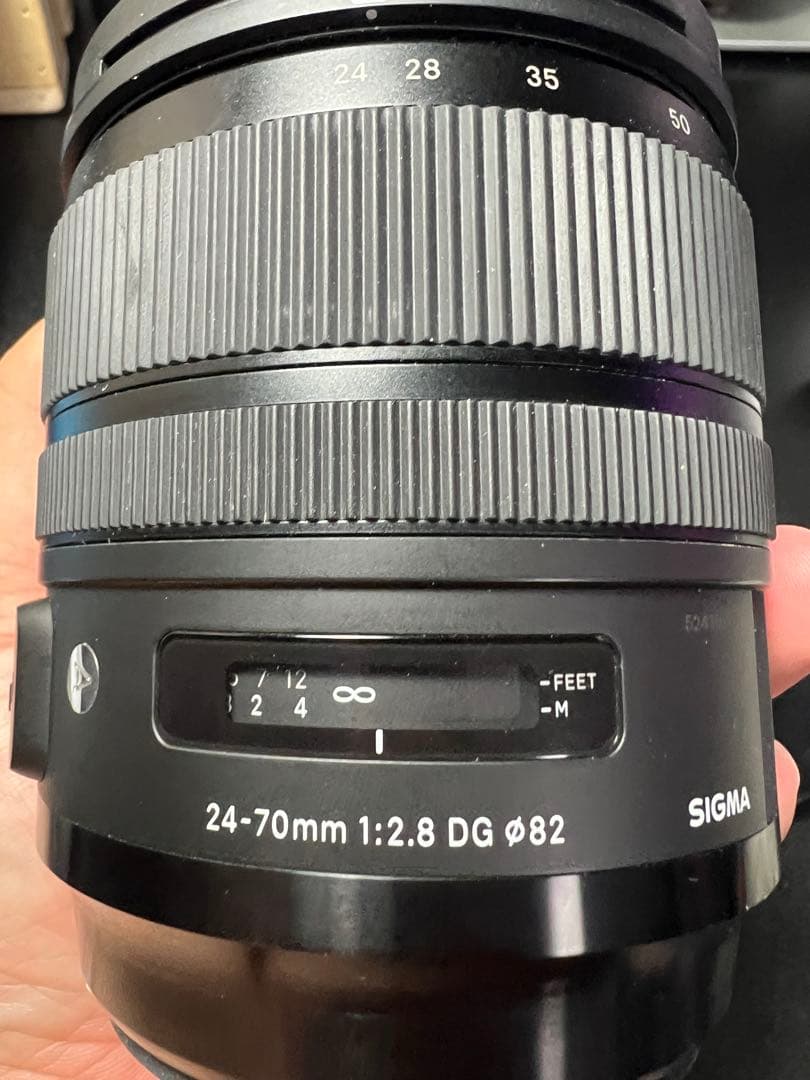 レンズ(ズーム) SIGMA 24-70mm F2.8 DG OS HSM