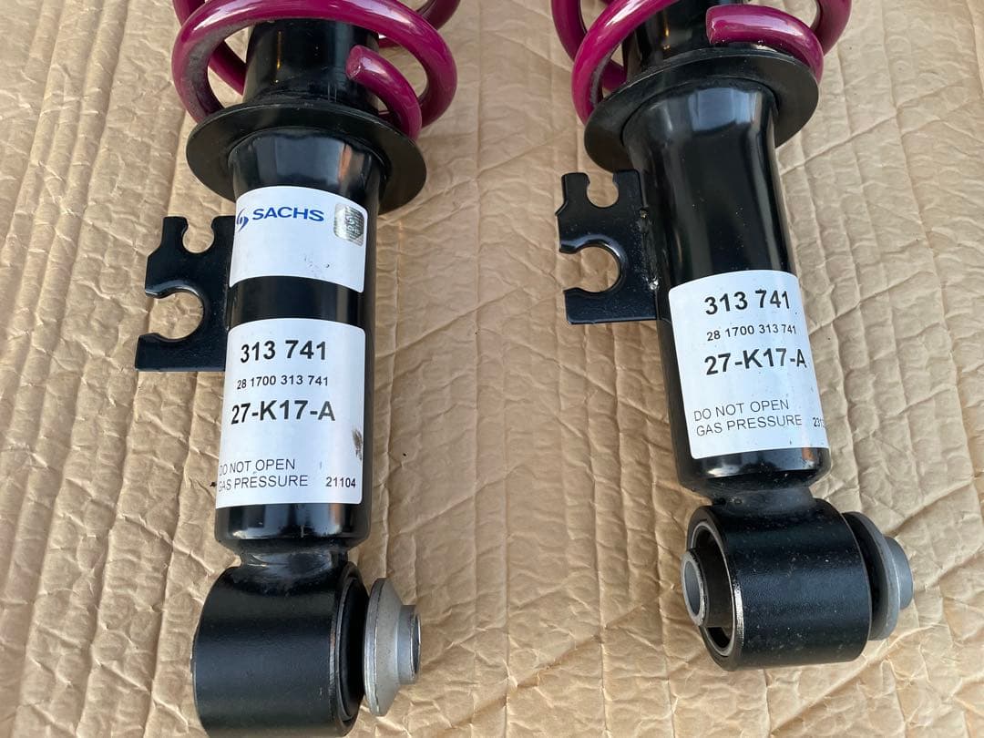 【迷犬ケンタロウ様】SACHS パフォーマンスプラス　サスペンションキット