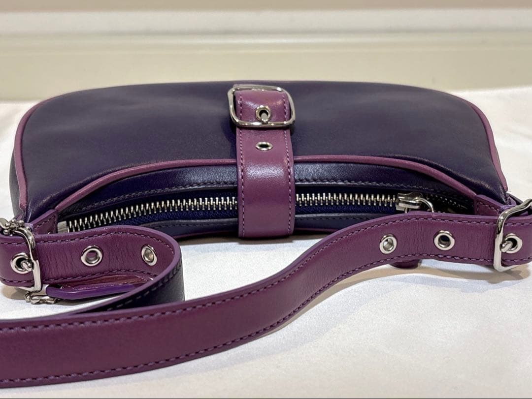 COACH ショルダーバッグ 9559 レザー 紫
