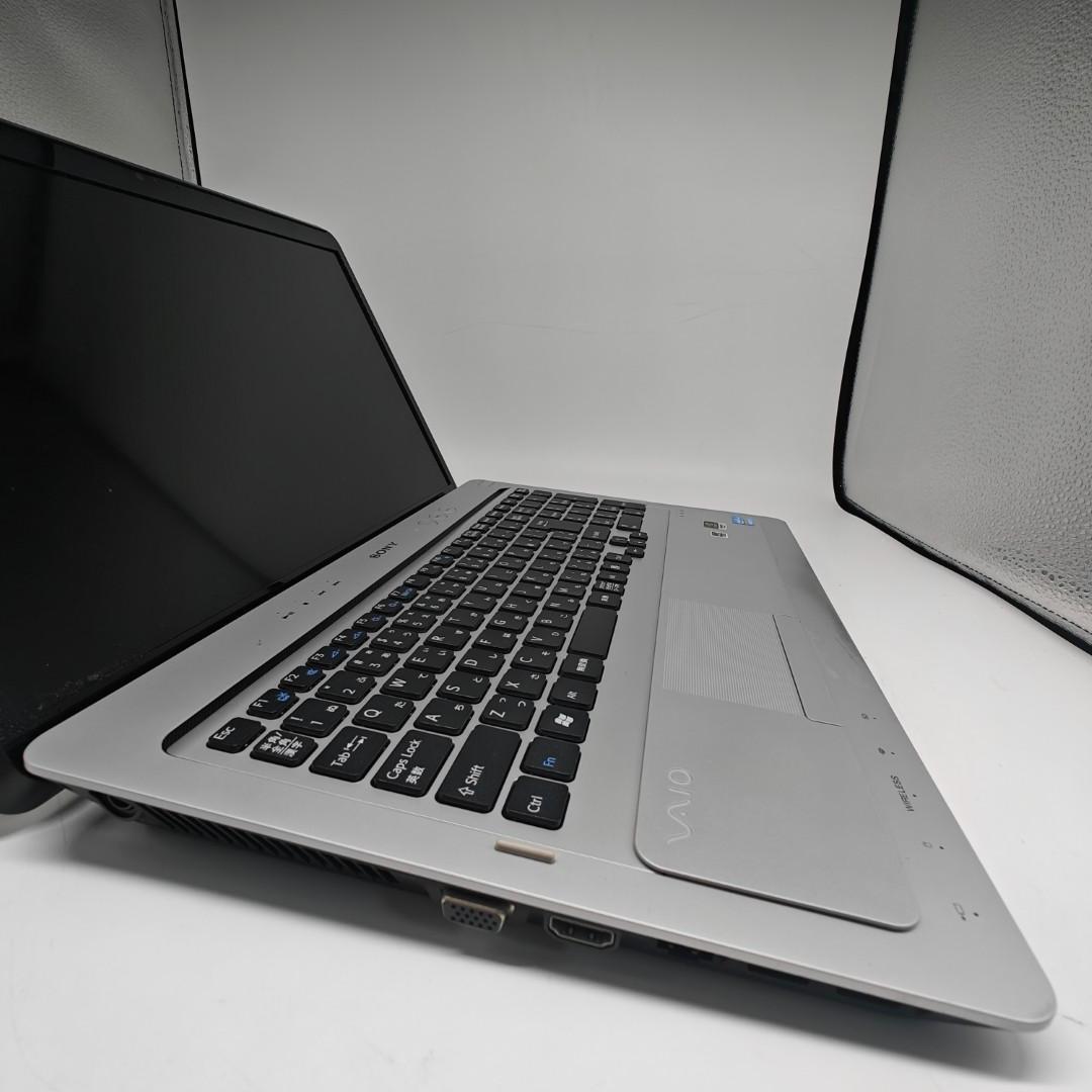 【VAIO】高性能i7 SSD512GB 16GB シルバー 大型ノートPC