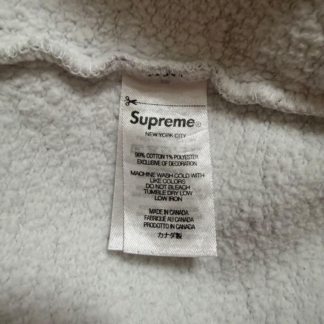Supreme Small Box Crewneck アッシュグレー 21aw