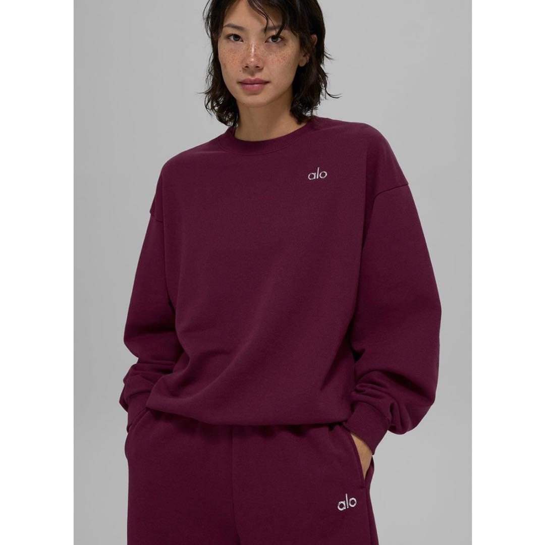 Accolade Crew Neck Pullover alo スウェット