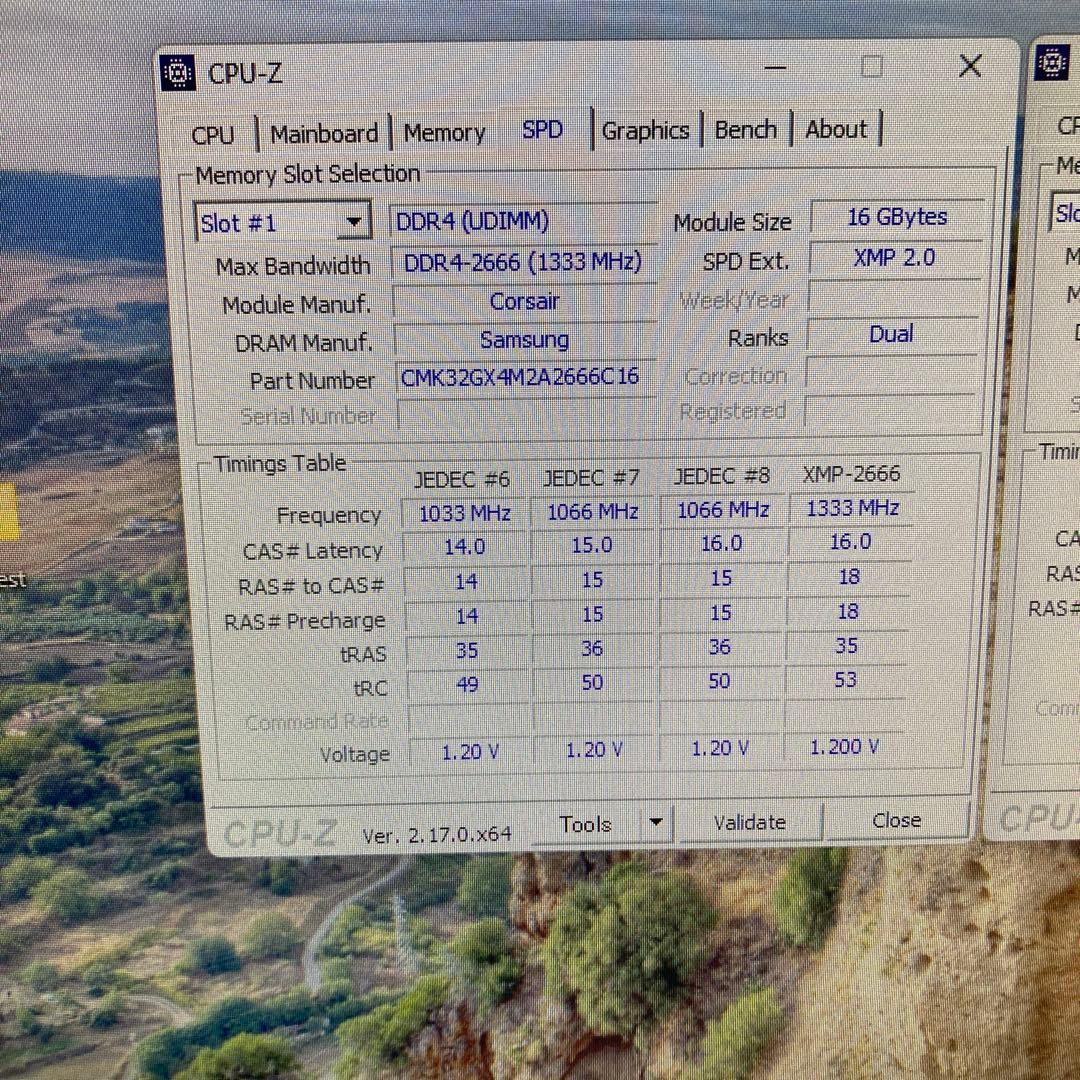 【memtest済】DDR4 2666 32GB(16×2) 動作品