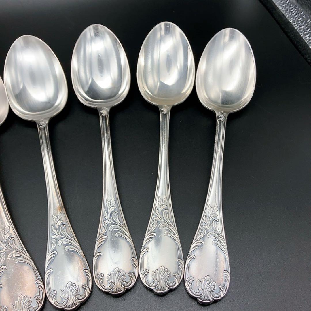 Christofle マルリー テーブルスプーン 6本 クリストフル 21センチ