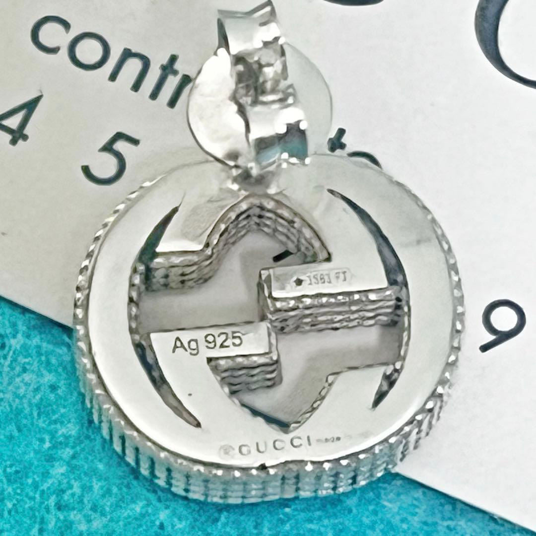 限界価格‼️GUCCI インターロッキングピアスM　片耳❗️