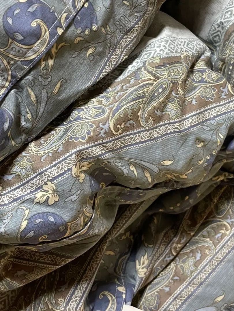 お値下げしました！ 羽毛掛布団　シングルロング シルバーダックダウン93%