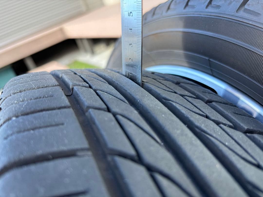 三菱 EKクロス 純正アルミホイール 溝ありタイヤ2024年 4本セット