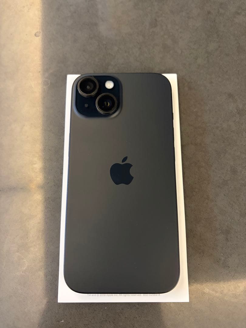 【美品】iPhone15 128G ブラック