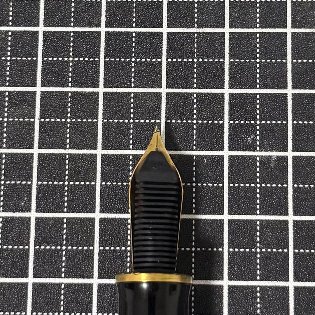 【訳あり】ペリカン 万年筆 M800 緑縞 フルハルター研ぎ