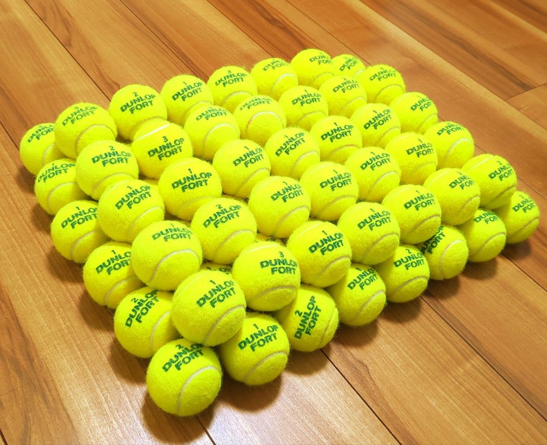 【開封直後】DUNLOP テニスボール 82個セット