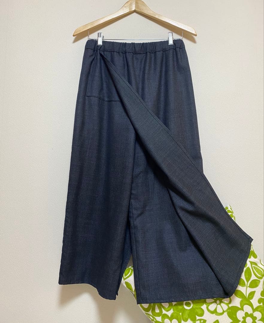 SOU・SOU (ソウソウ) 美品　ウールラップパンツ　ヨーガンレール好きにも