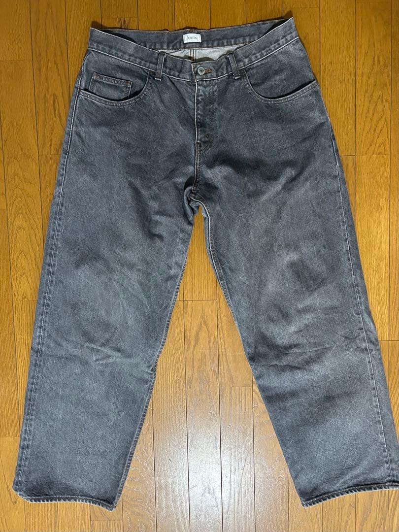 CIOTA （シオタ）グレースビンコットン 13,5oz バギーデニム グレー