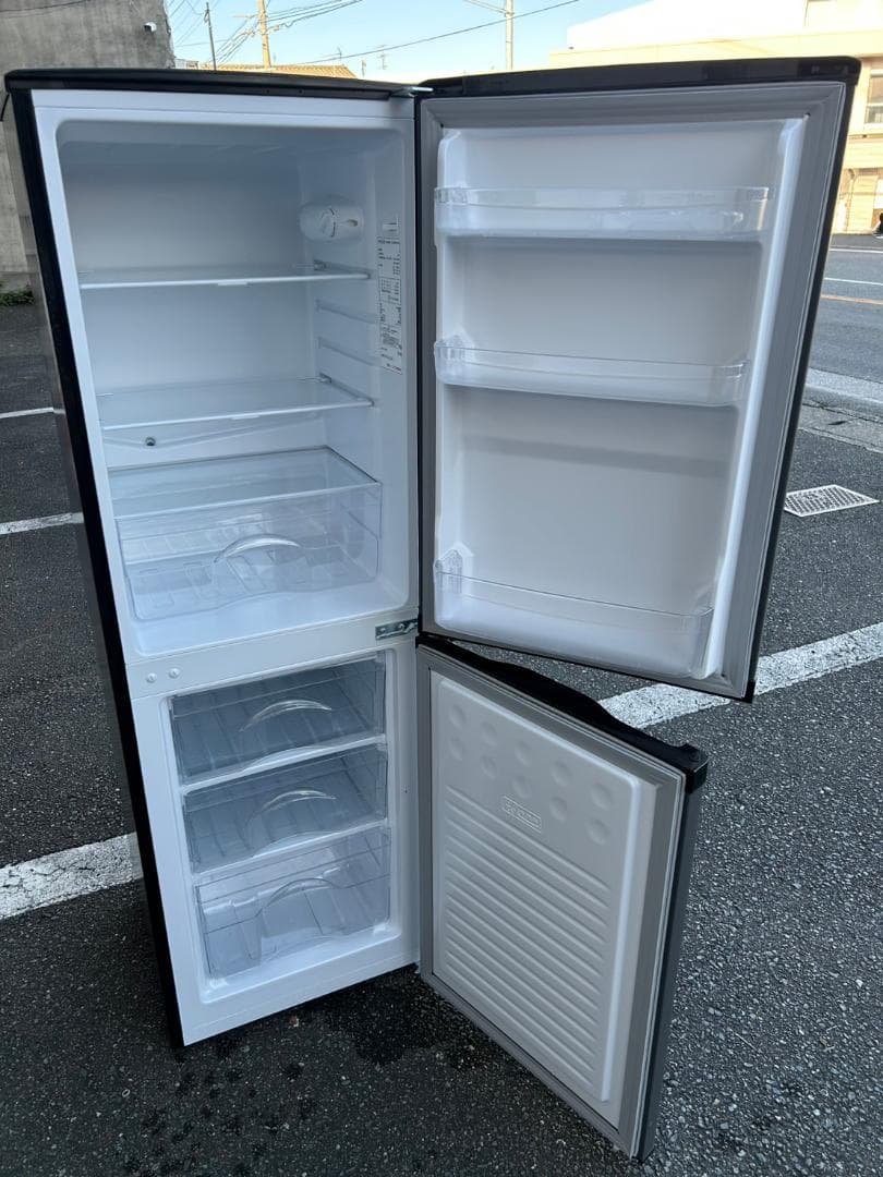 【福岡市限定】冷蔵庫 マックスゼン 2024年 140L【安心の3ヶ月保証】