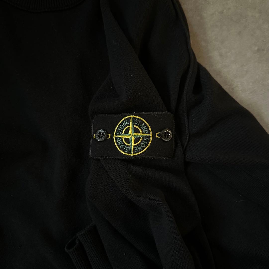 【着用一度のみ❗️】stone  リブニット　セーター　M黒