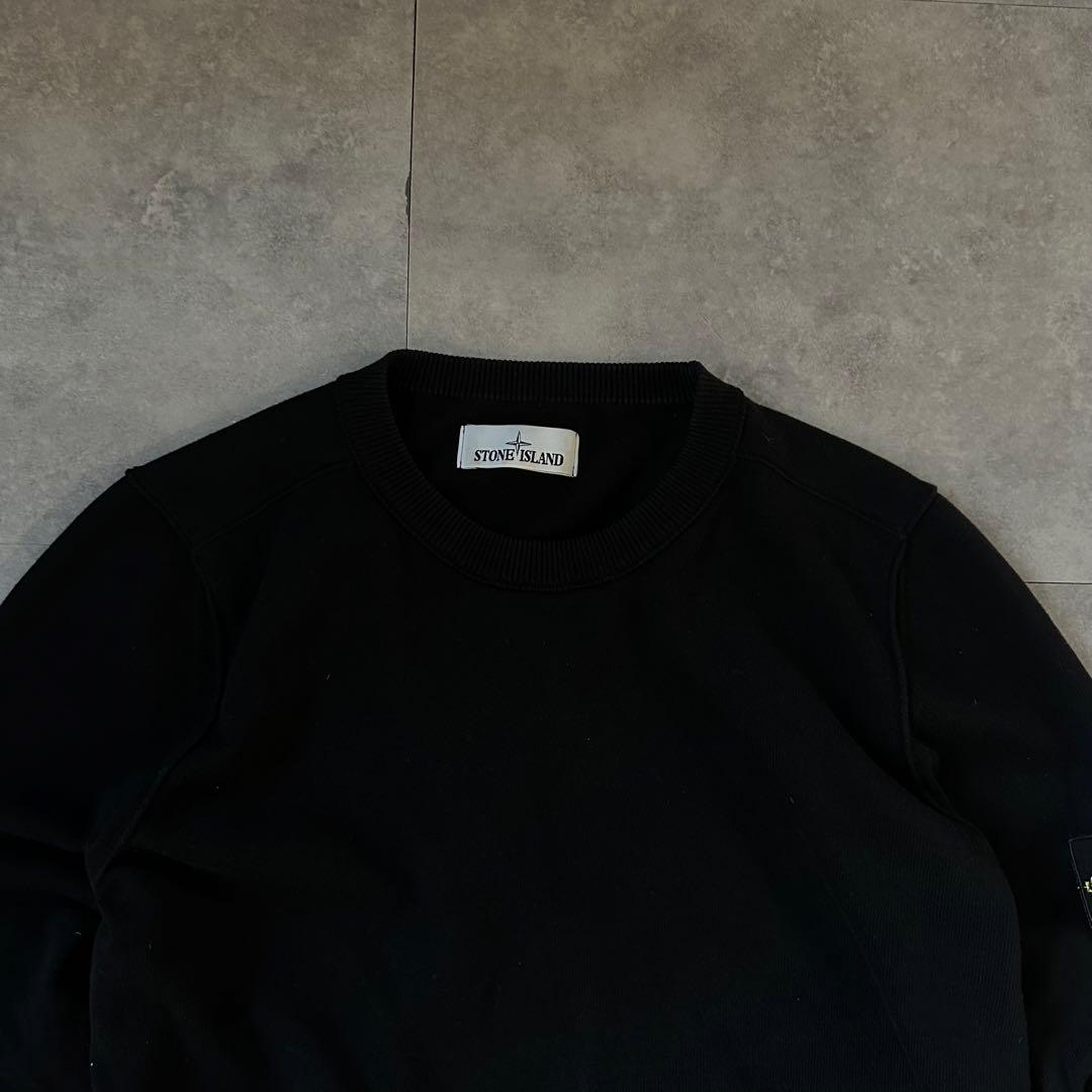【着用一度のみ❗️】stone  リブニット　セーター　M黒
