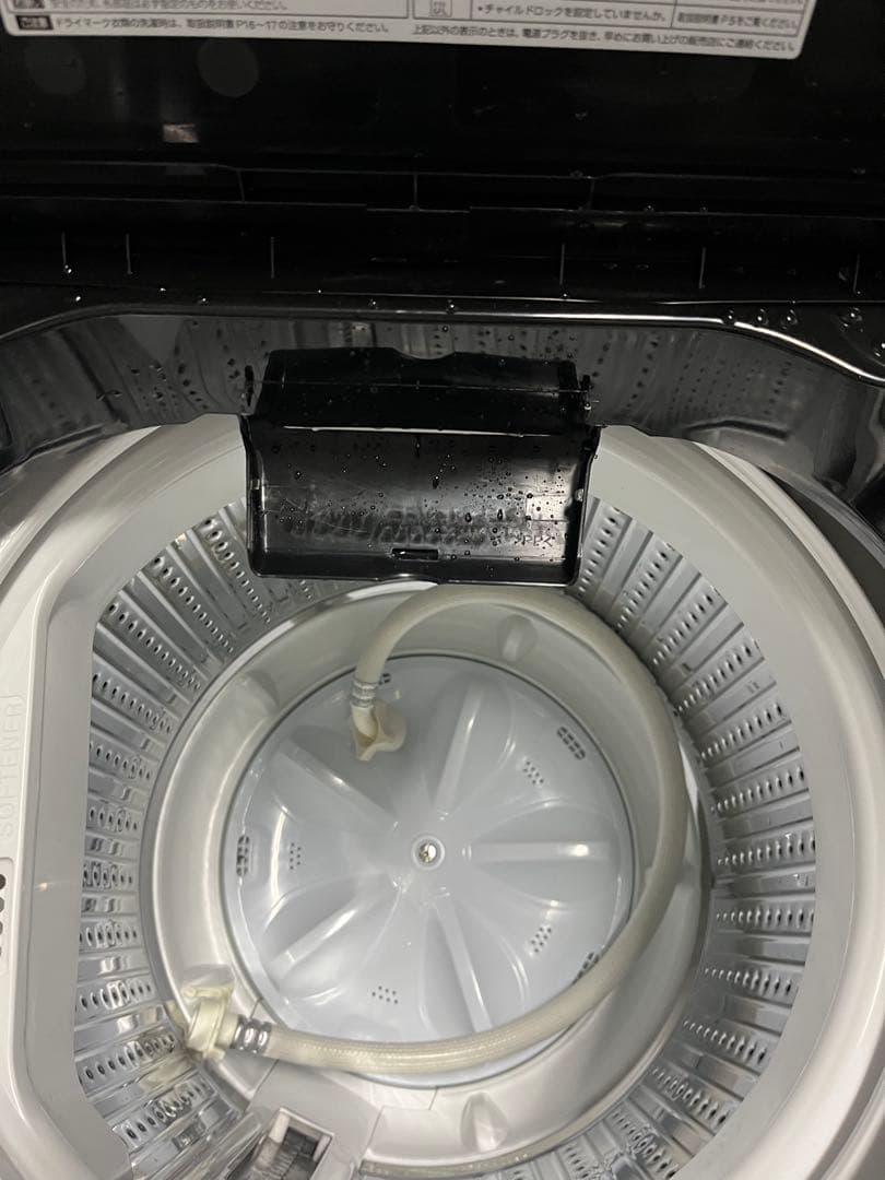 【高年式】RORO YWM-T55LK 縦型洗濯機本体 ブラック 2024年T