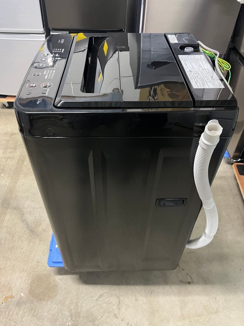 【高年式】RORO YWM-T55LK 縦型洗濯機本体 ブラック 2024年T