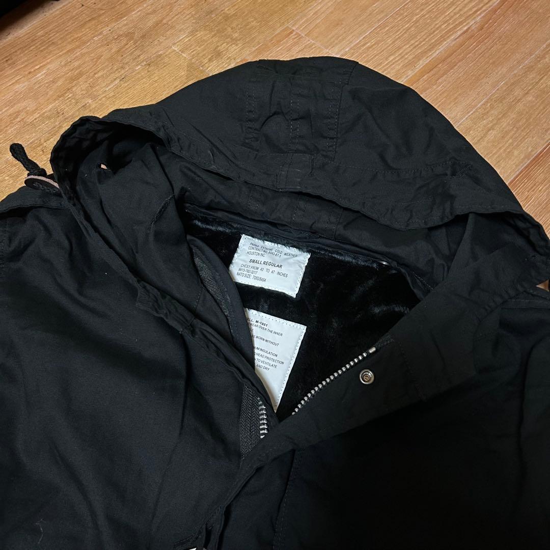 未使用 HOUSTON M-51 フィッシュテールパーカー BK XXXS