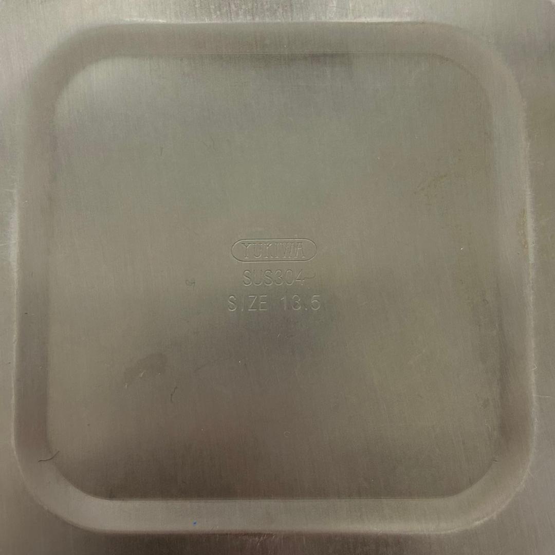 【ユキワ】 角キッチンポット 【仔犬印】 バターポット ６個セット N0615