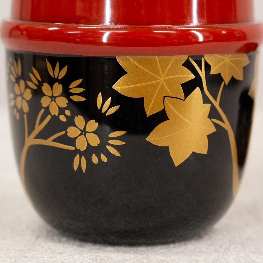 堀内宗完 書付 花押 棗 茶器 雲錦蒔絵 茶道具 箱書き