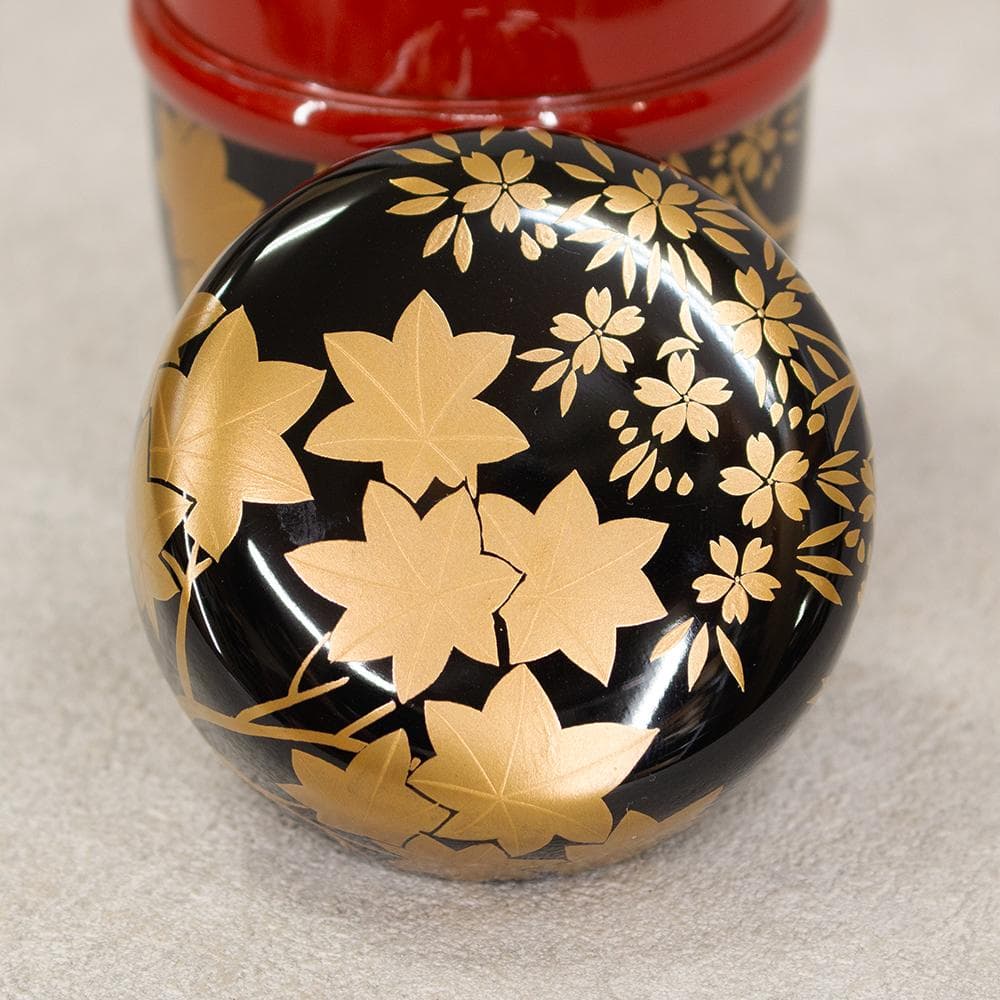 堀内宗完 書付 花押 棗 茶器 雲錦蒔絵 茶道具 箱書き