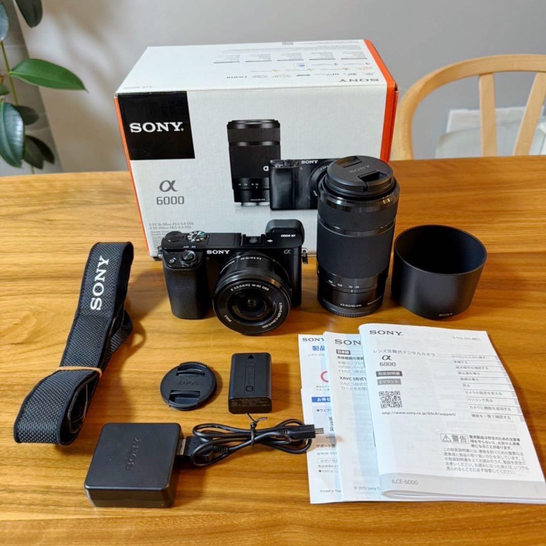 【Jam...23様限定】SONY α6000 ダブルズームレンズキット