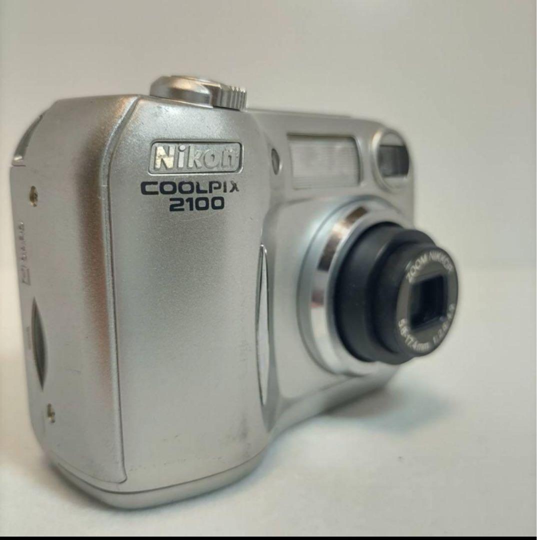 【お得！】ニコン COOLPIX 2100 オールドデジカメ オールドコンデジ