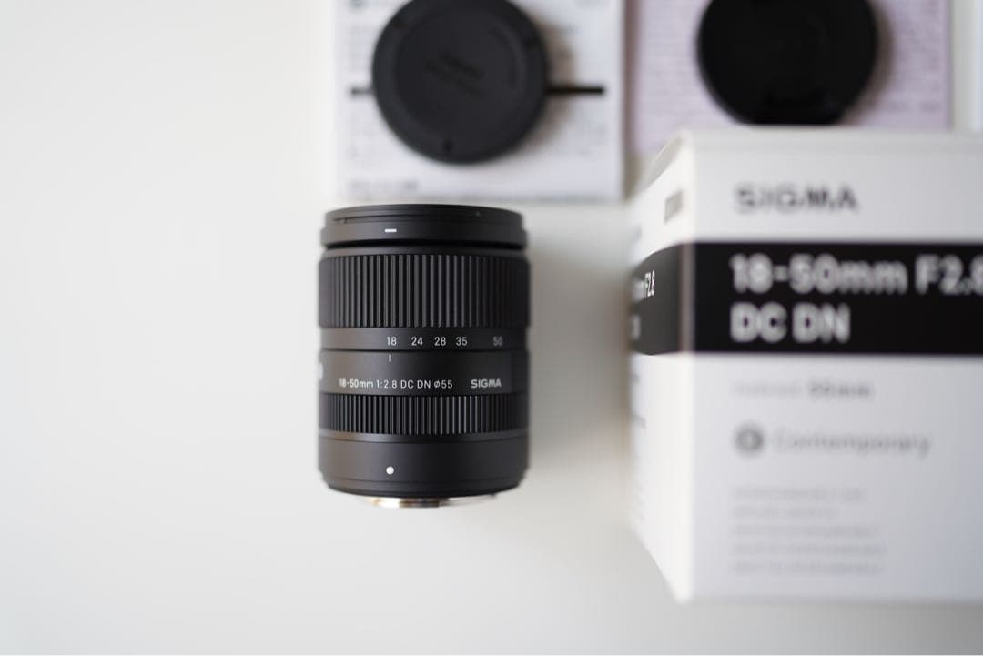 【保証期間内】SIGMA 18-50mm F2.8 DC DN Xマウント