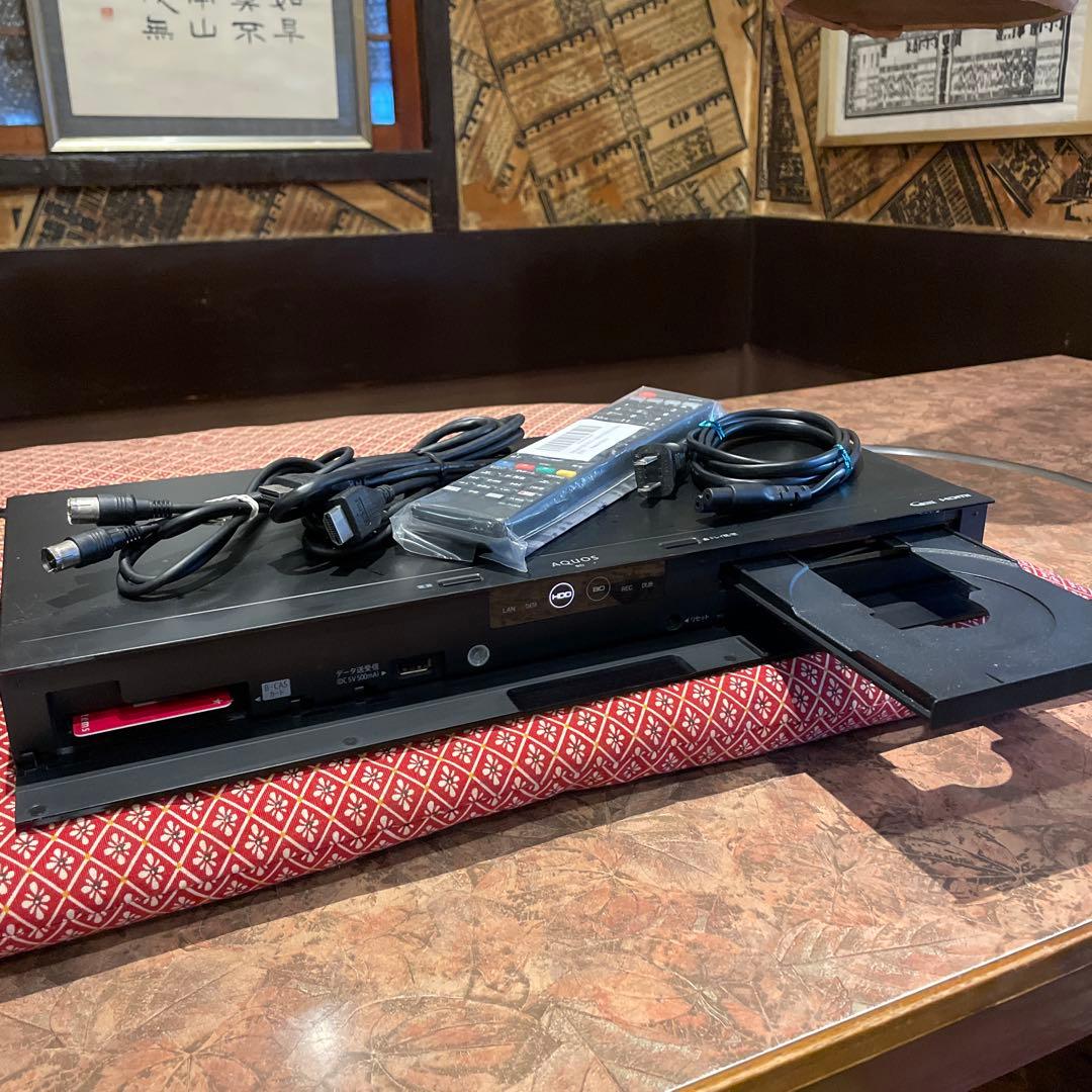 ◎SHARP BD-NW500 12倍録 500GB リモ等付フル装備　完動品！