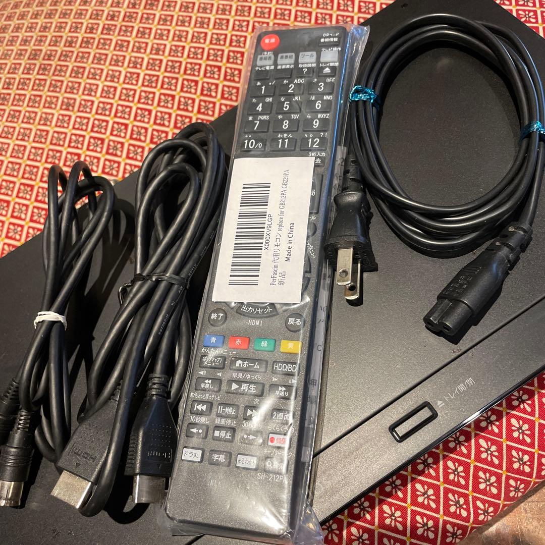 ◎SHARP BD-NW500 12倍録 500GB リモ等付フル装備　完動品！