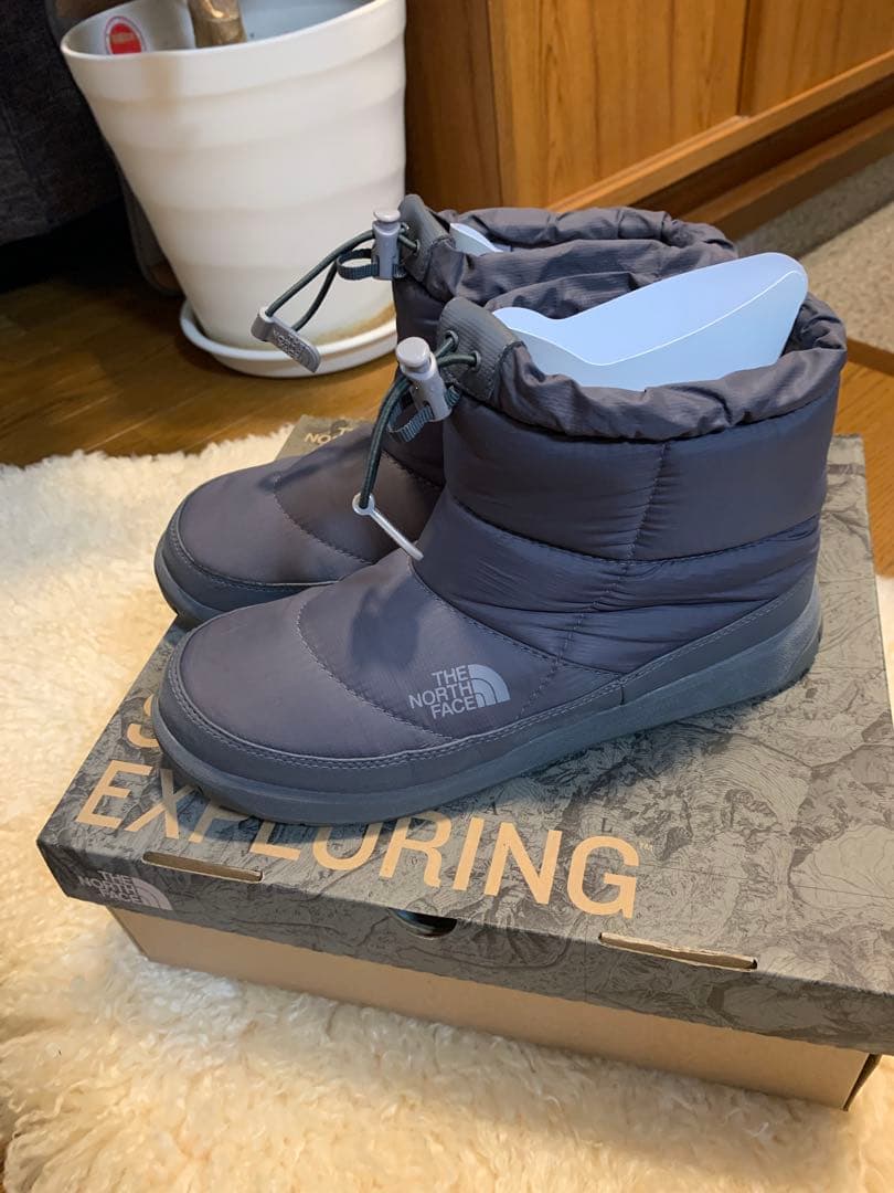 ザノースフェイス ショートブーツ 25㎝ ヌプシ PT NFW51686