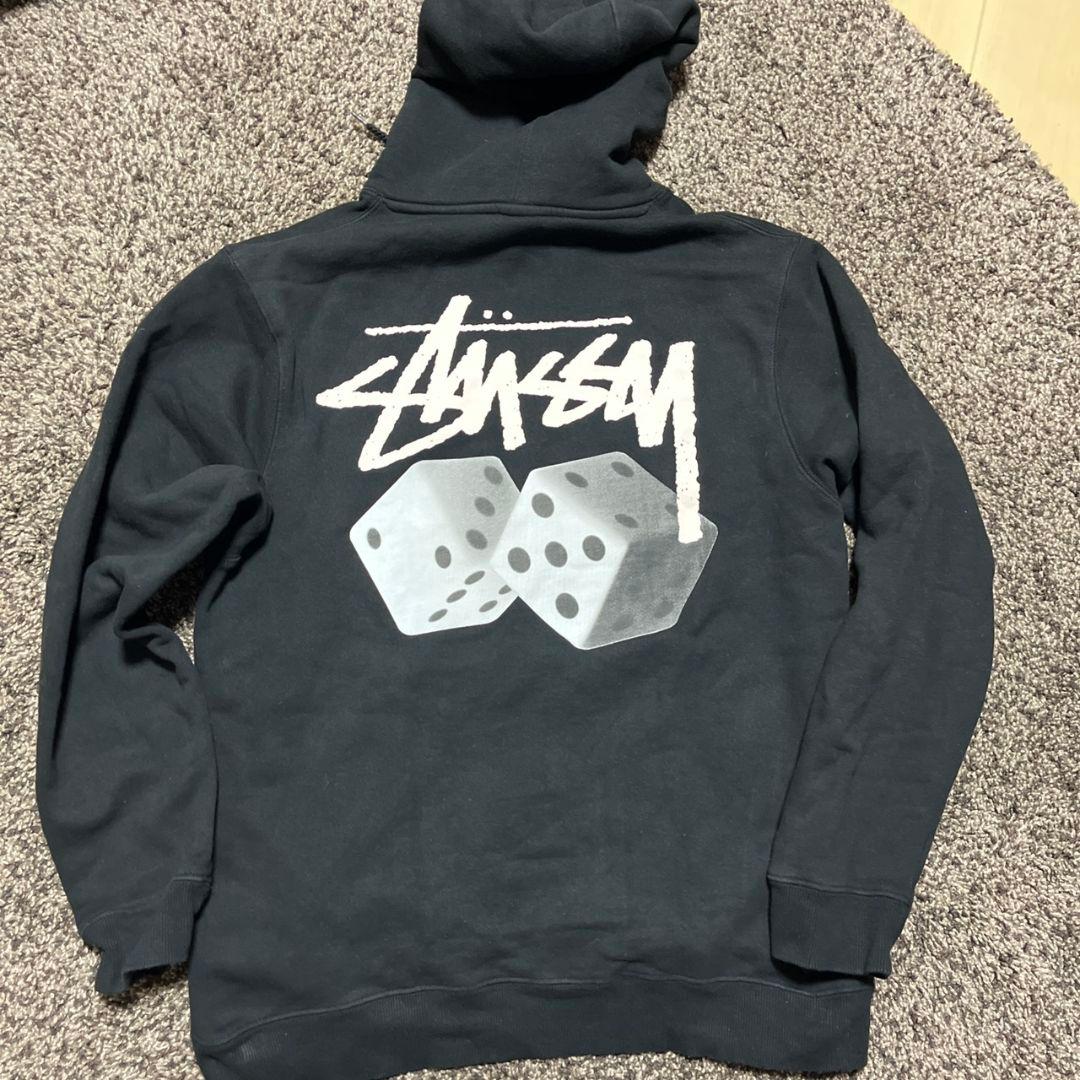 Pratama様 STUSSY DICED OUT HOODIE ブラックM