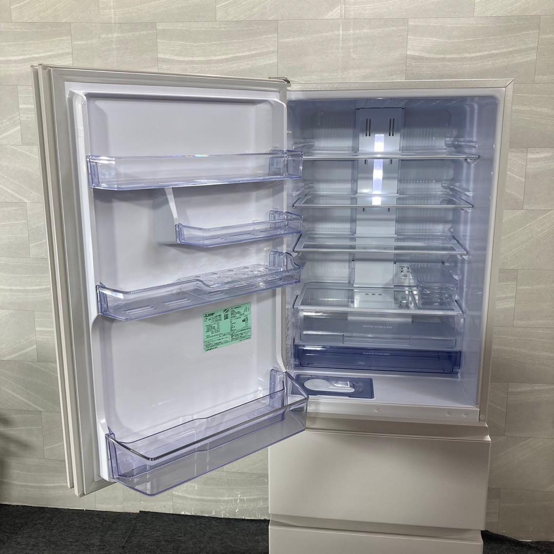 三菱 冷蔵庫 MR-CX37K 365L 高年式 左開き 2024年 d4278