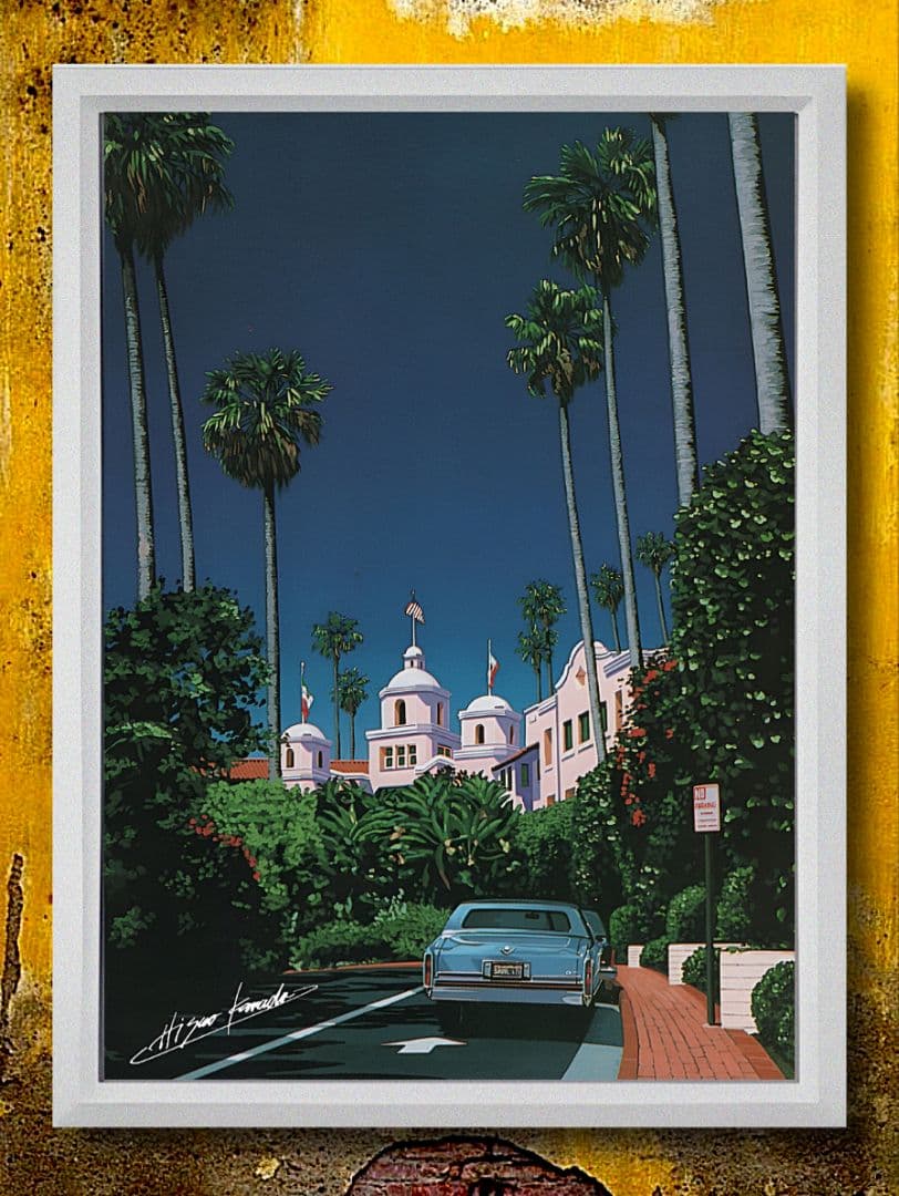 河田久雄・アート【A4サイズ写真ポスターフレーム付き14点セット】ポスター