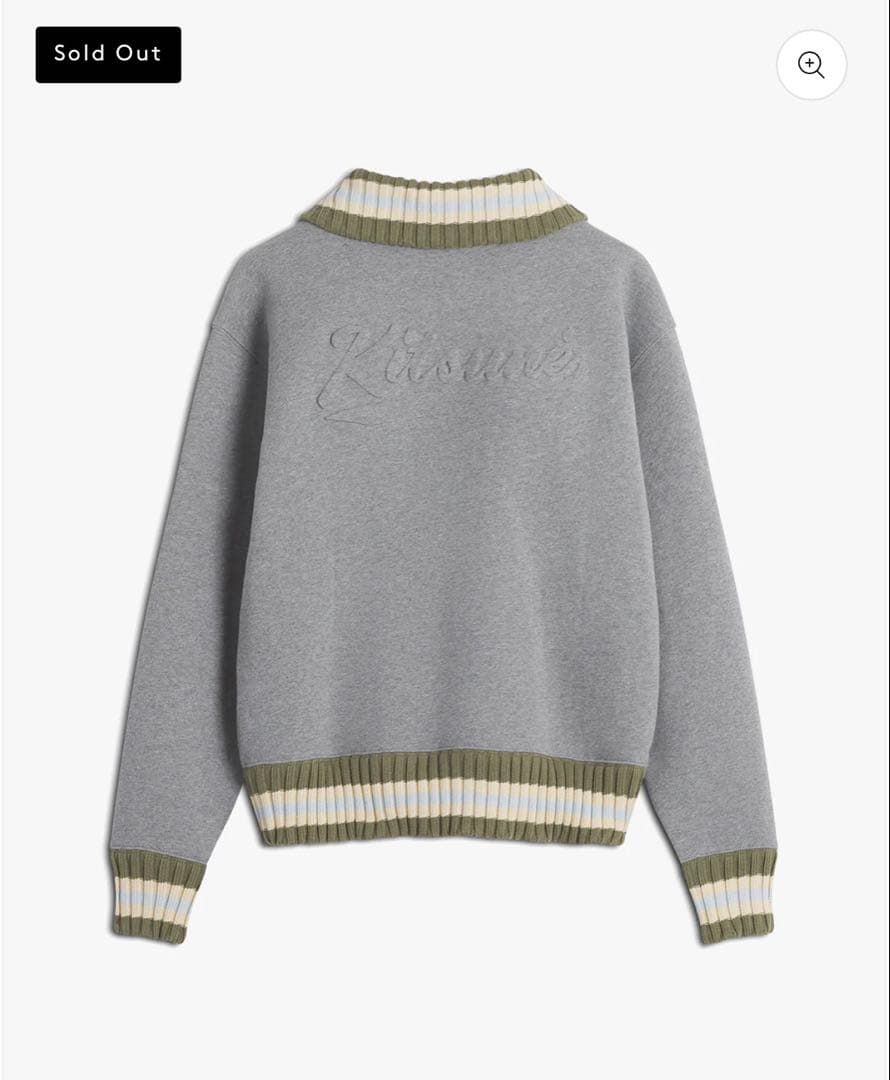 maison kitsune スウェット　ボンバージャケット